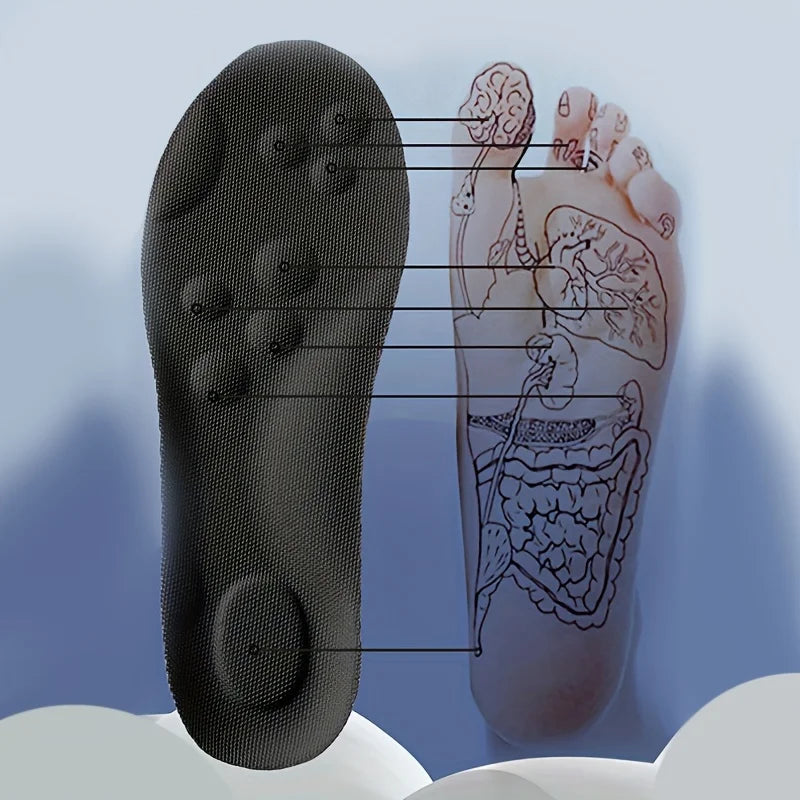 LumaStep Active™ High-Elastic Latex Sport Insoles