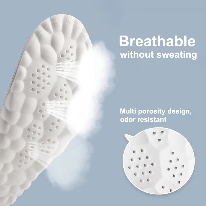 LumaStep Active™ High-Elastic Latex Sport Insoles